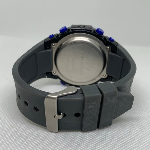 Marathon men digital watch 50mm round case chronograph alarm gray running - Picture 4 of 6